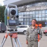 Процесс производства топографической съемки